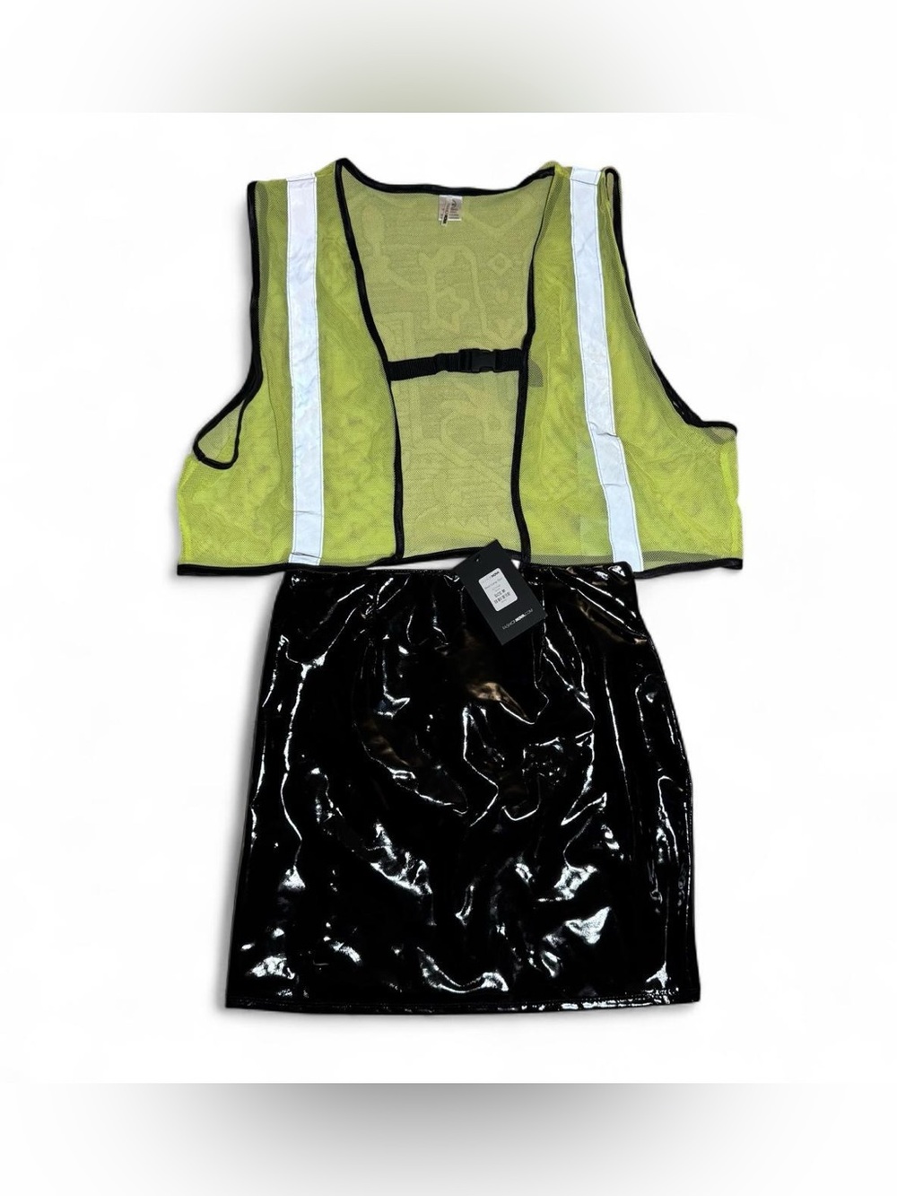 Fashion Nova construction worker college Halloween costume size M 🔹